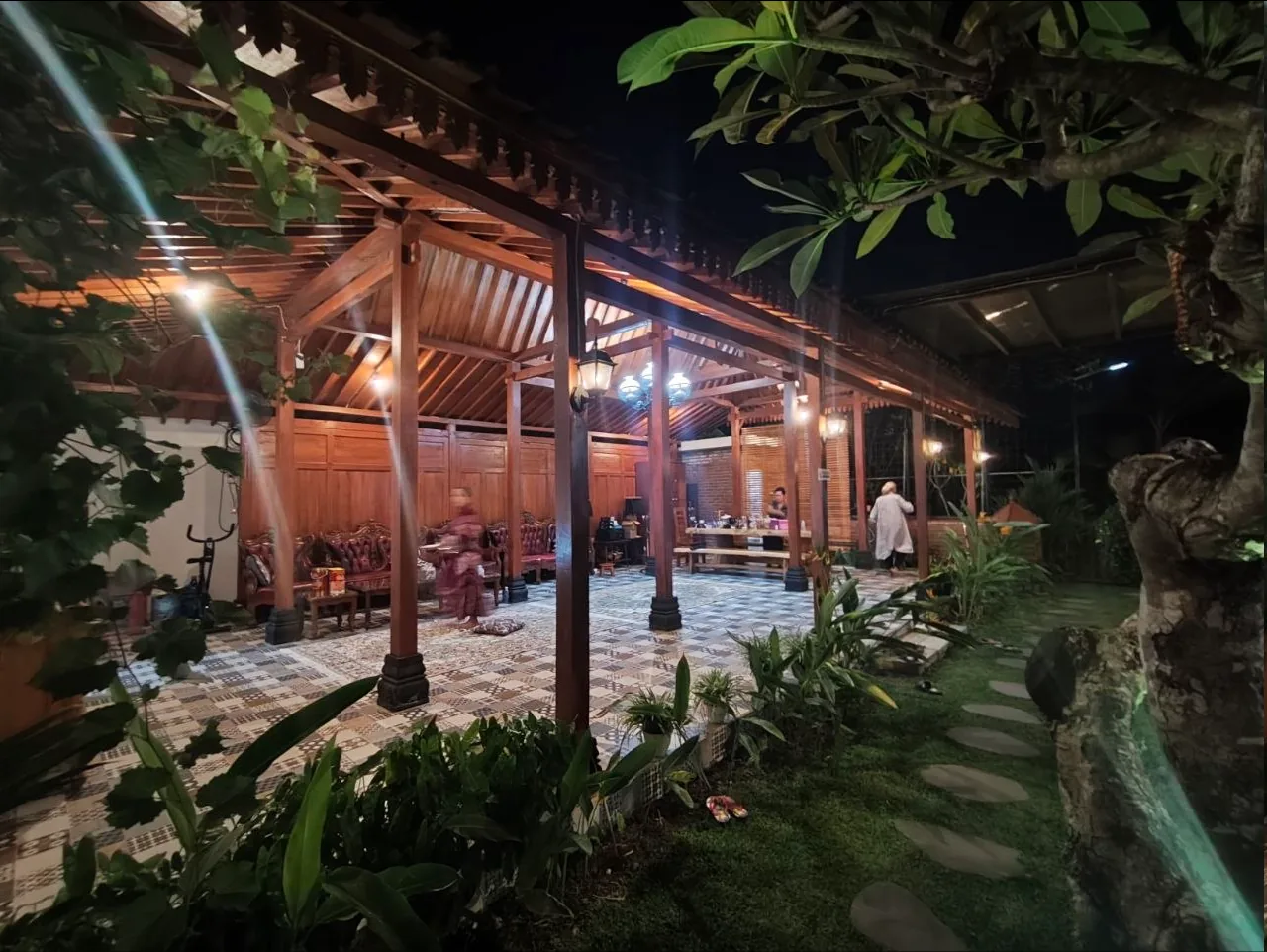Interior Joglo Rumah Joglo Alfarobi